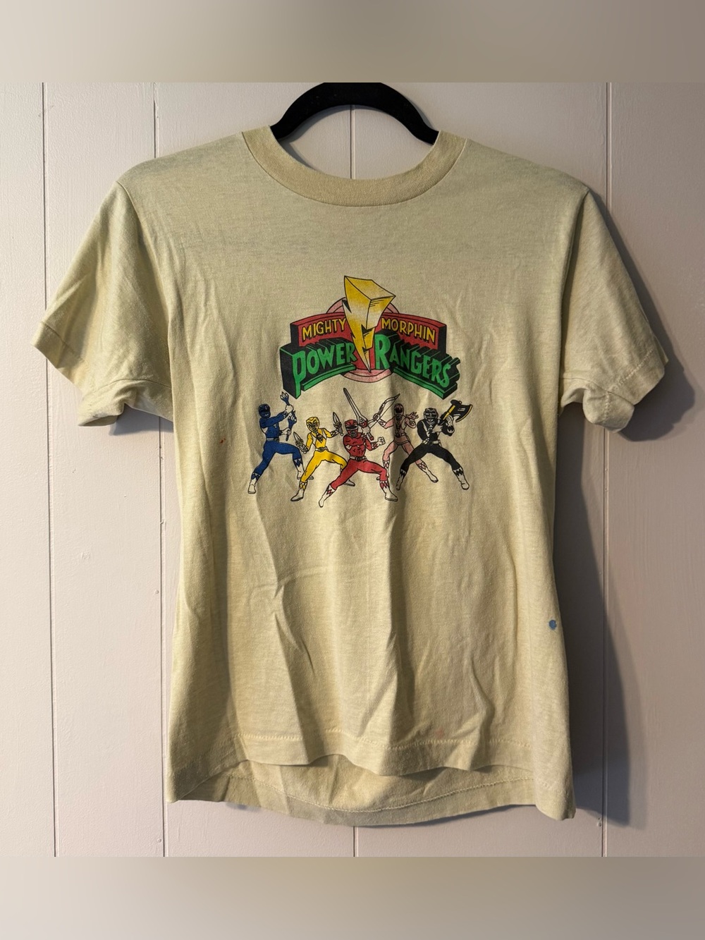 Vintage 90s Mighty Morphin Power Rangers Single Stitch Made in USA T-Shirt